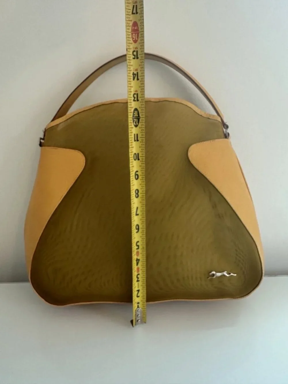 Trussardi vintage mustard
